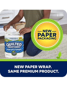 Papel Higiénico Quilted Northern Ultra Suave 18 Rollos Mega 2