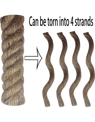 Cuerda de Yesca Natural Aipuya para Iniciar Fuego - 12 Unidades