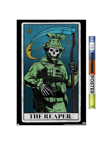 Póster de Pared Trends Call of Duty Modern Warfare 2 Ghost 86.4x56.5cm Póster de Pared Trends Call of Duty Modern Warfare 2 Ghost 86.4x56.5cm