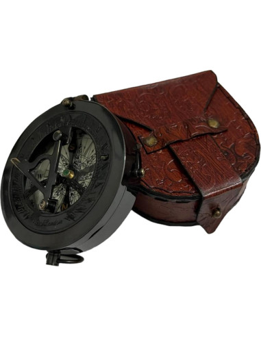 Brújula Náutica de Bronce Marine Collection Mart 7.62 cm