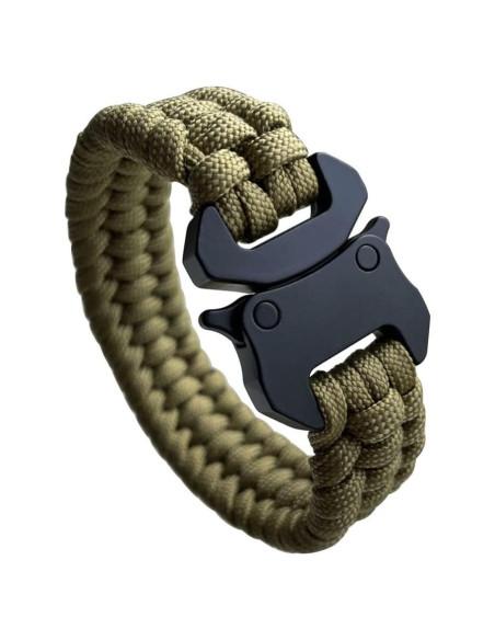 Pulsera de Cuerda Paracaídas SU LIFE con Hebilla Lateral 22 cm