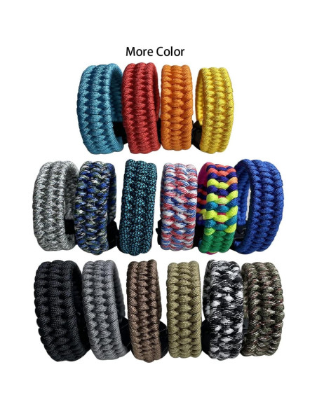 Pulsera de Cuerda Paracaídas SU LIFE con Hebilla Lateral 22 cm