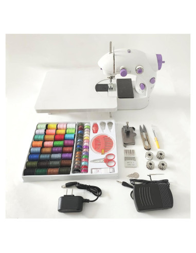 Máquina de Coser Profesional para Principiantes con Accesorios