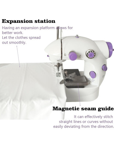 Máquina de Coser Profesional para Principiantes con Accesorios