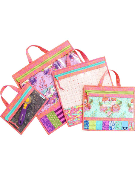 Patrón de Bolsas de Proyecto By Annie 2.0 - 4 Tamaños