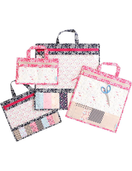 Patrón de Bolsas de Proyecto By Annie 2.0 - 4 Tamaños