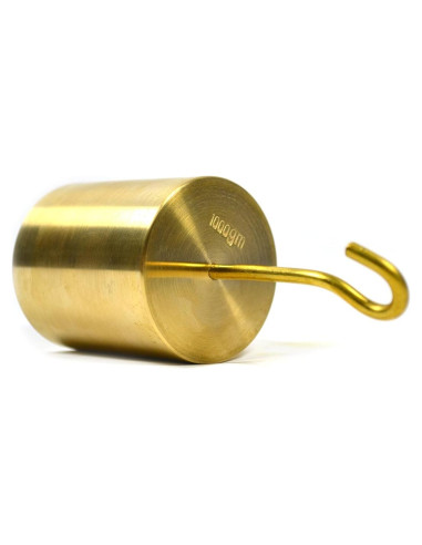 Pesa Individual con Gancho EISCO Latón 1000g 5.08cm