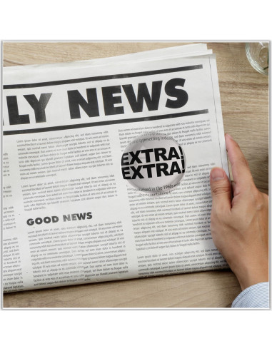 Sujetapapeles de Cristal Bluwtpoclan 4 Pcs 4.8 cm Aumentadores