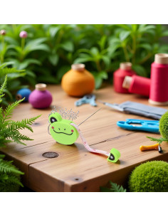 Cinta Métrica Retráctil Junfamilee 152.4 cm para Costura 2