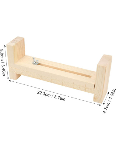 Telar de Tejer de Madera Kuuleyn Ajustable 23-36 cm DIY