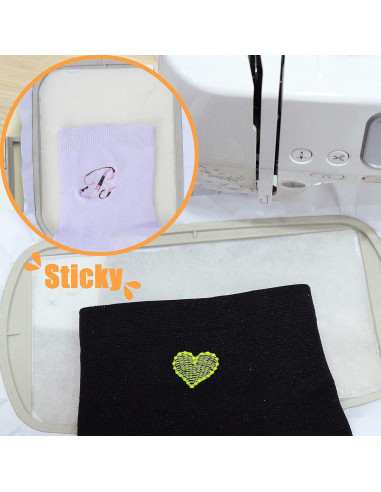 Estabilizador de Bordado Autoadhesivo New Brothread 30.48x27.43m