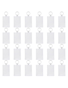 Paquete de 24 Llaveros Acrílicos Framendino 5x7.6 cm