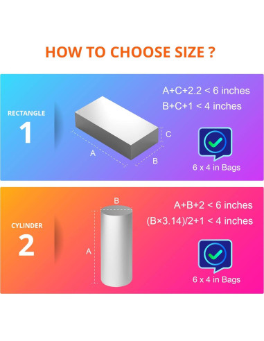 400 Bolsas de Envoltura Retráctil 10x15 cm PVC CANWUPON