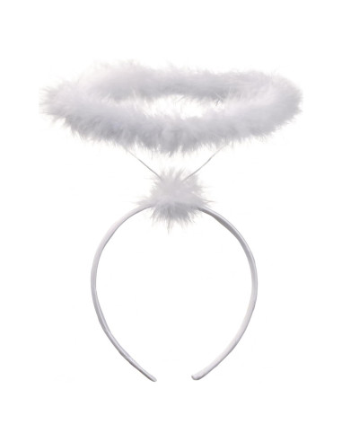 Diadema de Halo de Ángel Blanco Funcredible - Accesorio de Disfraz