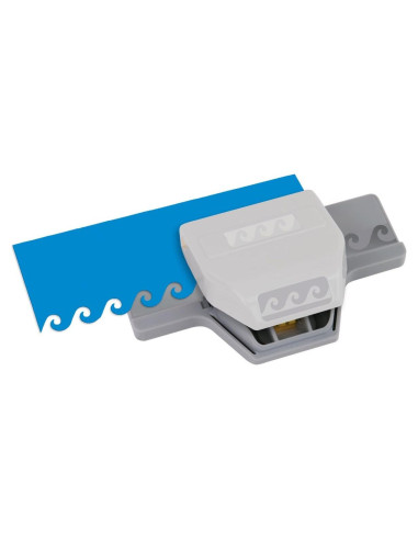 Perforador de Bordes Manual EK Success Olas de Marea 5.08cm
