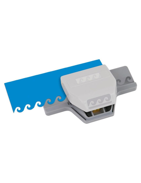 Perforador de Bordes Manual EK Success Olas de Marea 5.08cm