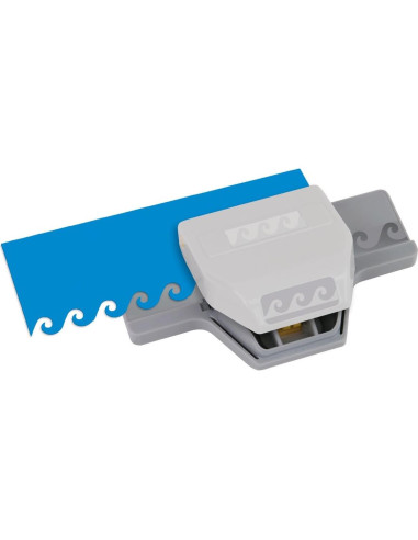 Perforador de Bordes Manual EK Success Olas de Marea 5.08cm