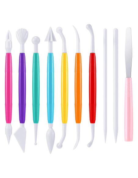 Kit de Herramientas de Escultura de Arcilla Outus - 10 Piezas