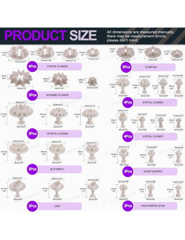 Kit de Herramientas de Pastelería Swpeet 122Pcs Verde