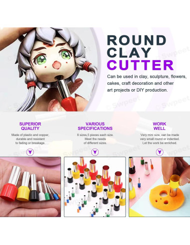 Kit de Herramientas de Pastelería Swpeet 122Pcs Verde