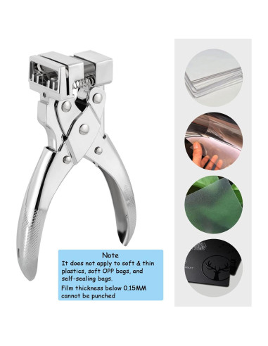 Perforadora de Agujeros en Forma de T HAOAD 16cm Metal