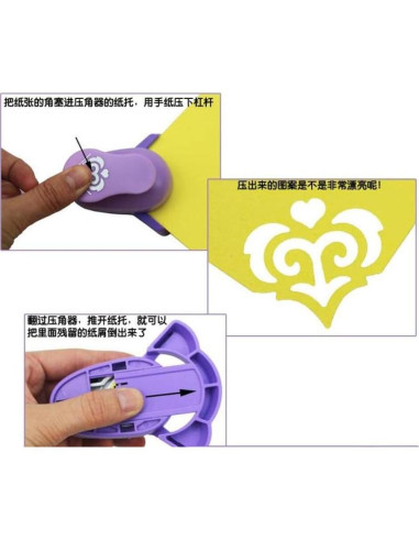 Troqueladora de Esquinas Fascola para Tarjetas - Estilo 3