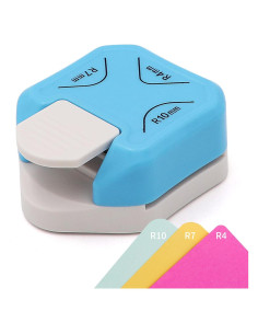 Troquelador de esquinas 3 en 1 Jeemiter 4mm 7mm 10mm