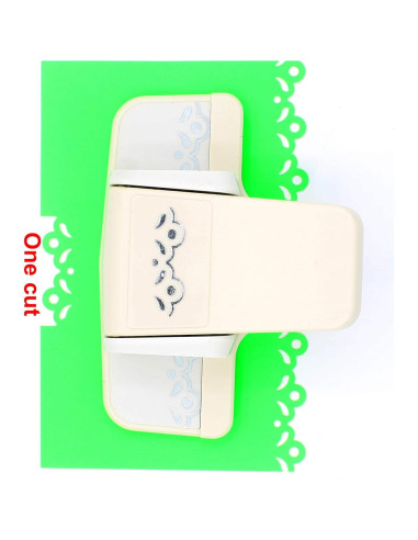 Troquelador de Bordes Kucaa Flor de Jazmín para Scrapbooking