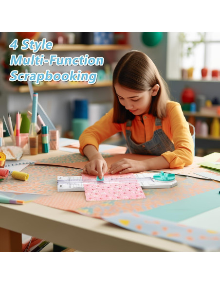 Cortadora de Papel Ecraft 30.48 cm 4 en 1 Manualidades