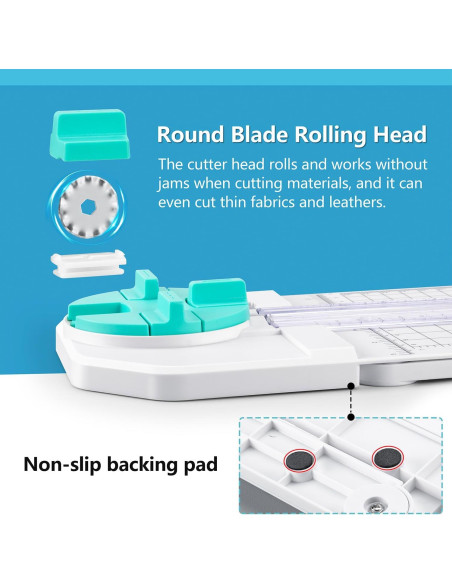 Cortadora de Papel Ecraft 30.48 cm 4 en 1 Manualidades