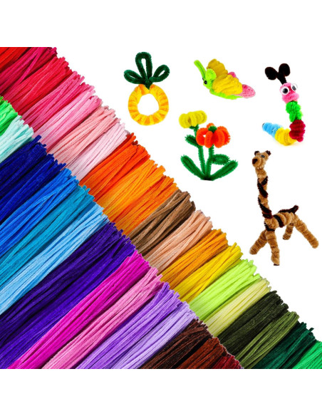 Limpiapipas Caydo 360 Piezas 40 Colores para Manualidades Limpiapipas Caydo 360 Piezas 40 Colores para Manualidades