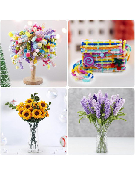 Limpiapipas Caydo 360 Piezas 40 Colores para Manualidades Limpiapipas Caydo 360 Piezas 40 Colores para Manualidades