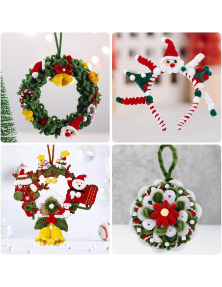 Limpiapipas Verde Oscuro Caydo 100 Piezas 6 mm x 30 cm