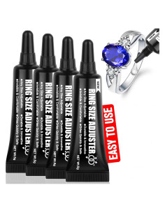Ajustador de Talla para Anillos Sueltos INSOIA 4x5g - Invisible y Cómodo