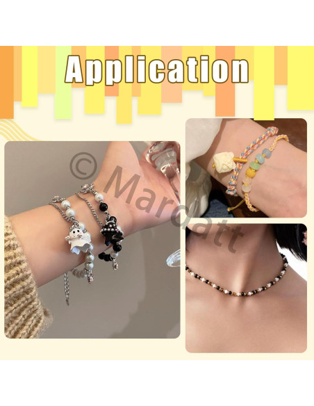 Kit de Fabricación de Joyas Mardatt 1403 Piezas Oro