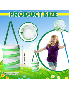 Jaula de Hábitat para Insectos Hiboom - 6 Piezas 14x18 cm 2