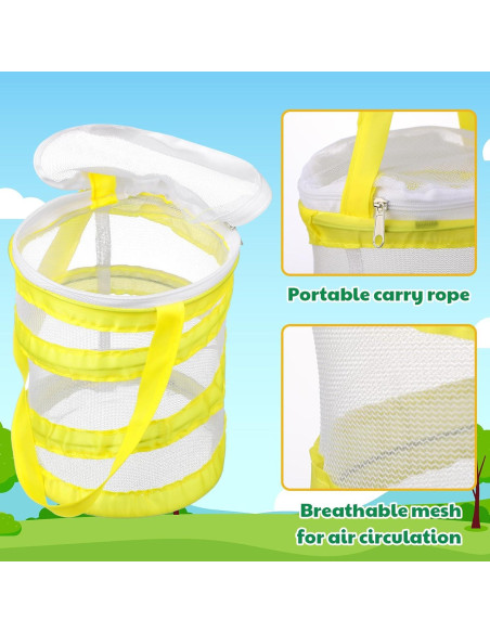 Jaula de Hábitat para Insectos Hiboom - 6 Piezas 14x18 cm