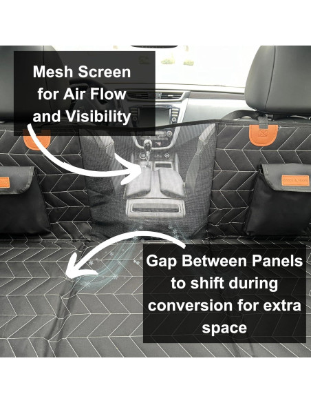 Extensor Convertible para Asiento Trasero de Perros Boops & Floofs