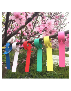 Etiquetas Plásticas para Plantas Mziart 120 Pcs Multicolor 20cm