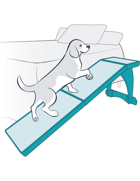 Rampa para Mascotas PetSafe de Madera Blanca 63.5 cm 54 kg