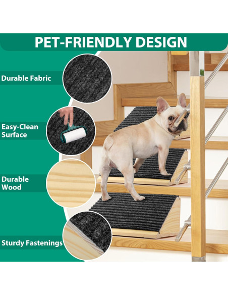 Rampa Antideslizante para Perros In Hand - 4 Paquetes, 30x26 cm