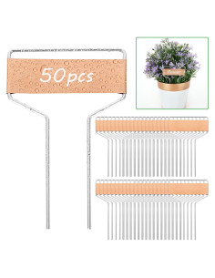 50 Etiquetas de Cobre para Plantas APACALI 10 cm Reutilizables