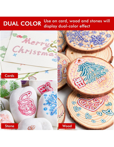 Marcadores Permanentes Doble Línea Shuttle Art 28 Colores Brillantes