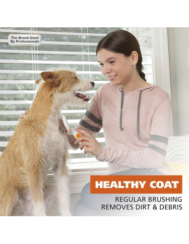 Cepillo Slicker Grande Wahl 858407 para Perros y Gatos