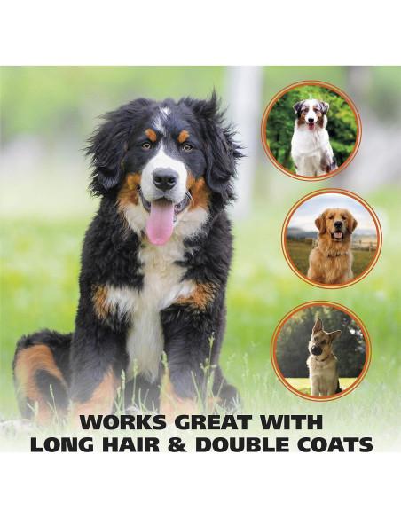 Cepillo Slicker para Mascotas Wahl 858500 - Doble Nivel, Ergonomico