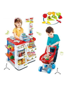 Juego de Supermercado Mundo Toys con Carrito y Caja Registradora