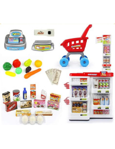 Juego de Supermercado Mundo Toys con Carrito y Caja Registradora 2