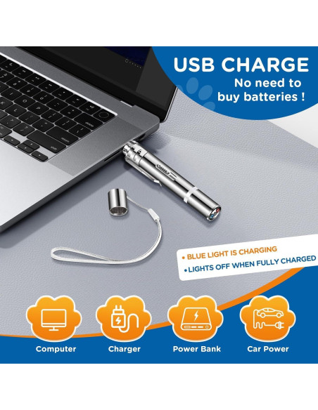 Juguete Interactivo para Gatos 3-en-1 - Laser y Pluma - USB