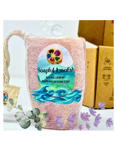 Jabón Exfoliante de Lufa Soapful Loofah Lavanda Eucalipto 311g