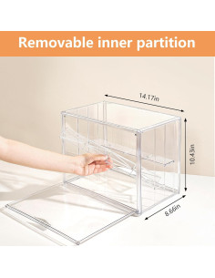 Cajas de Exhibición Acrílico Attelite 2 Piezas 3 Niveles 2